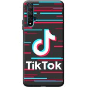 Черный чехол BoxFace Honor 20 Tik Tok