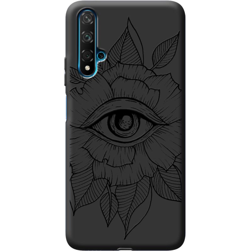 Черный чехол BoxFace Honor 20 Eye