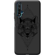 Черный чехол BoxFace Honor 20 