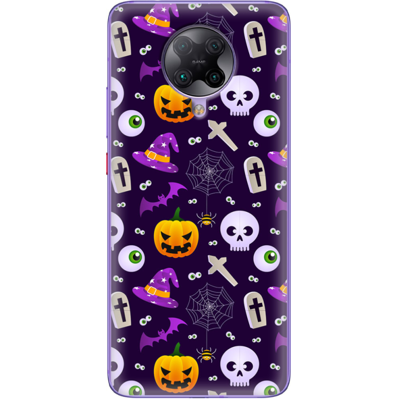 Чехол BoxFace Poco F2 Pro Halloween Purple Mood