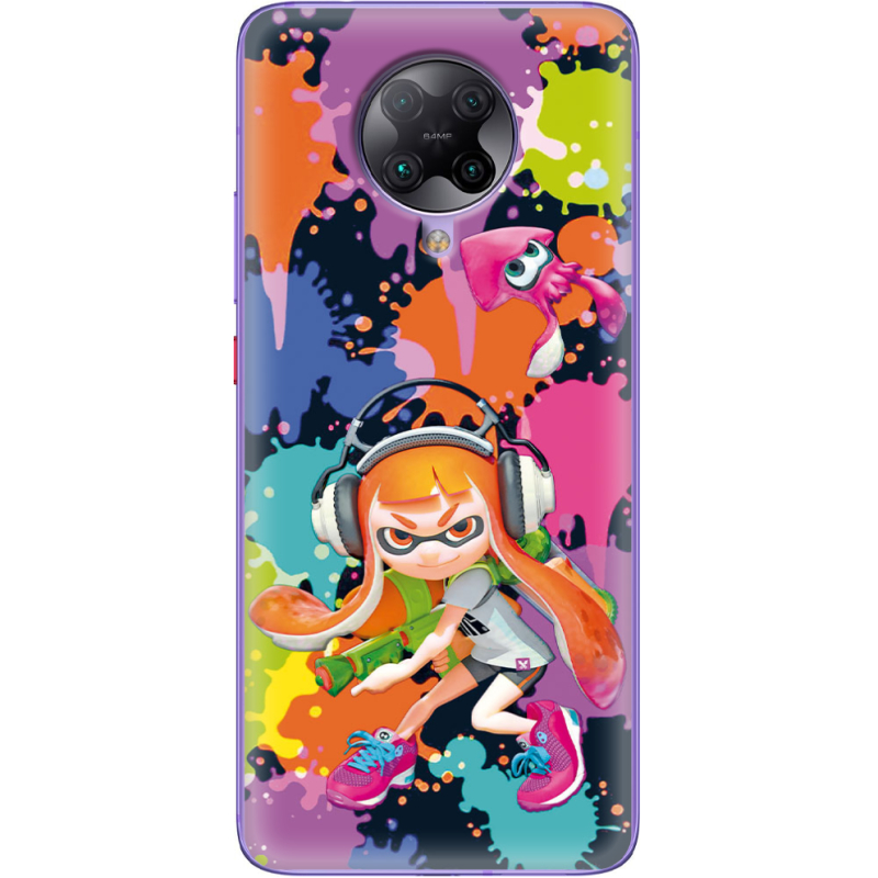 Чехол BoxFace Poco F2 Pro Splatoon Inklings