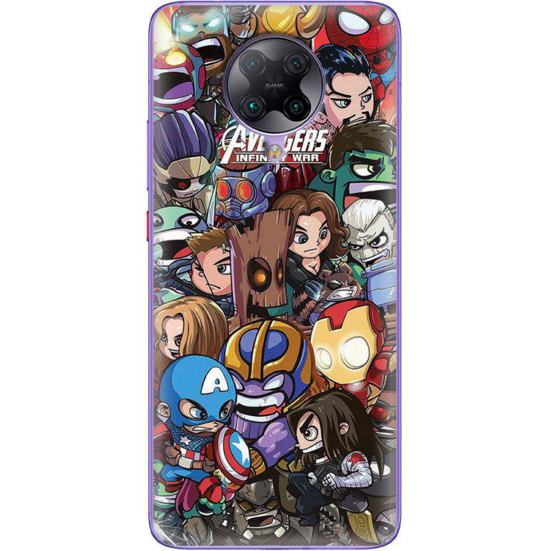 Чехол BoxFace Poco F2 Pro Avengers Infinity War