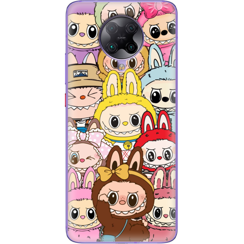 Чехол BoxFace Poco F2 Pro Labubu