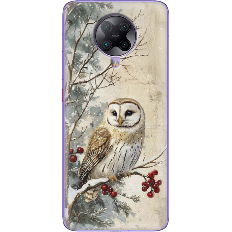 Чехол BoxFace Poco F2 Pro Christmas Owl
