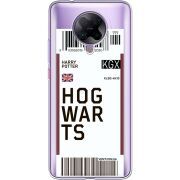 Прозрачный чехол BoxFace Poco F2 Pro Ticket Hogwarts