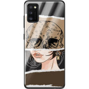 Защитный чехол BoxFace Glossy Panel Samsung Galaxy A41 Skull-Girl