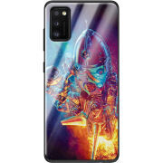 Защитный чехол BoxFace Glossy Panel Samsung Galaxy A41 Astronaut in Space