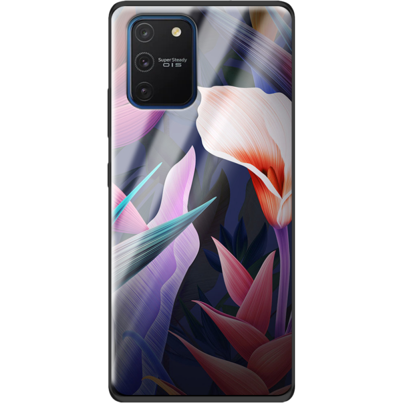 Защитный чехол BoxFace Glossy Panel Samsung Galaxy S10 Lite Calla Flower
