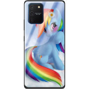 Защитный чехол BoxFace Glossy Panel Samsung Galaxy S10 Lite My Little Pony Rainbow Dash
