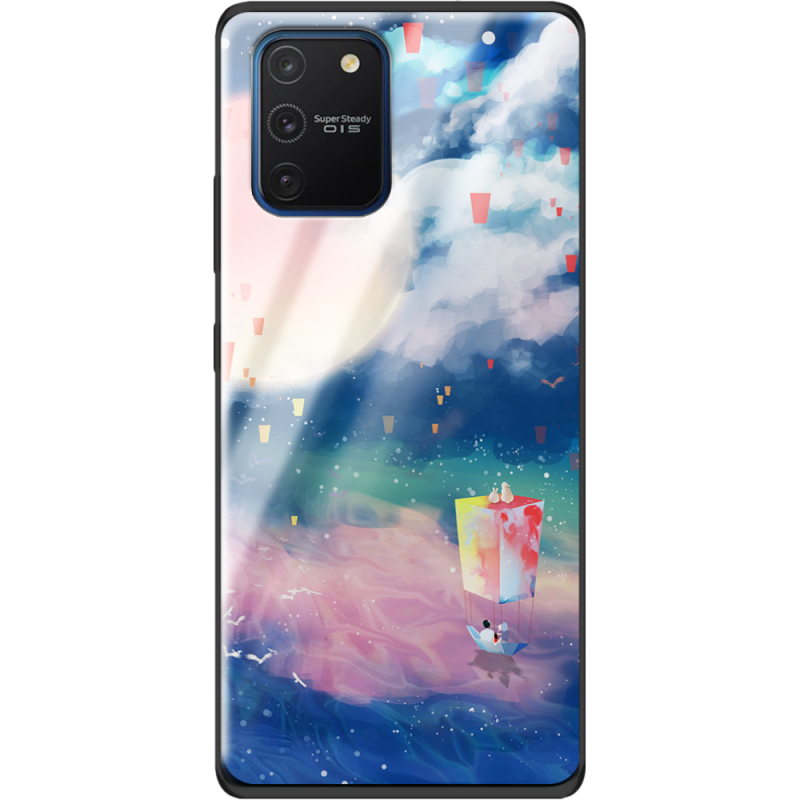 Защитный чехол BoxFace Glossy Panel Samsung Galaxy S10 Lite Dreamy Clouds