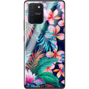 Защитный чехол BoxFace Glossy Panel Samsung Galaxy S10 Lite Exotic Flowers