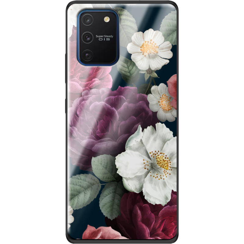 Защитный чехол BoxFace Glossy Panel Samsung Galaxy S10 Lite Peonies
