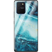 Защитный чехол BoxFace Glossy Panel Samsung Galaxy S10 Lite Blue Marble