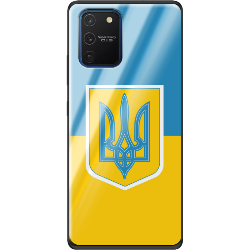 Защитный чехол BoxFace Glossy Panel Samsung Galaxy S10 Lite Герб України