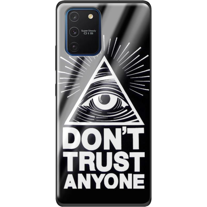 Защитный чехол BoxFace Glossy Panel Samsung Galaxy S10 Lite Dont Trust Anyone