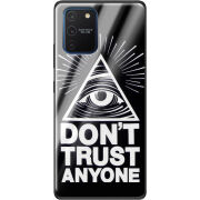 Защитный чехол BoxFace Glossy Panel Samsung Galaxy S10 Lite Dont Trust Anyone