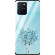 Защитный чехол BoxFace Glossy Panel Samsung Galaxy S10 Lite Blue Tree