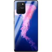 Защитный чехол BoxFace Glossy Panel Samsung Galaxy S10 Lite Jellyfish