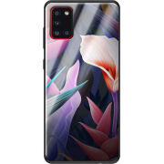 Защитный чехол BoxFace Glossy Panel Samsung Galaxy A31 Calla Flower