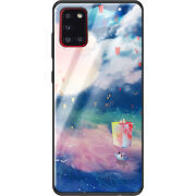 Защитный чехол BoxFace Glossy Panel Samsung Galaxy A31 Dreamy Clouds