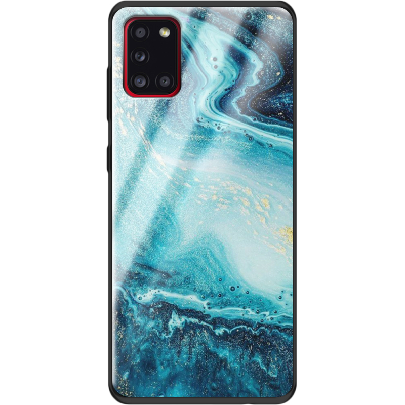 Защитный чехол BoxFace Glossy Panel Samsung Galaxy A31 Blue Marble