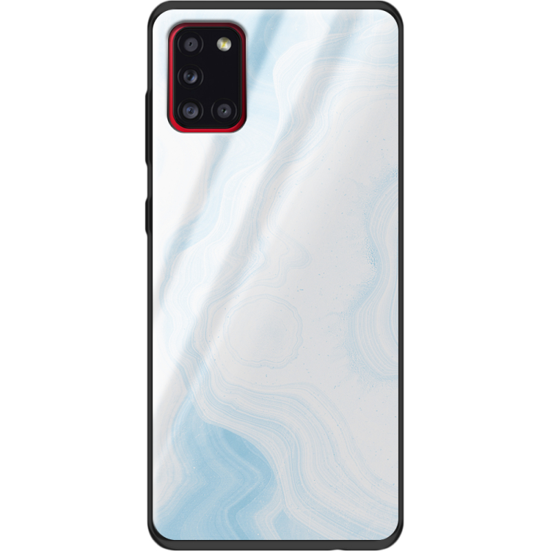 Защитный чехол BoxFace Glossy Panel Samsung Galaxy A31 Light Marble