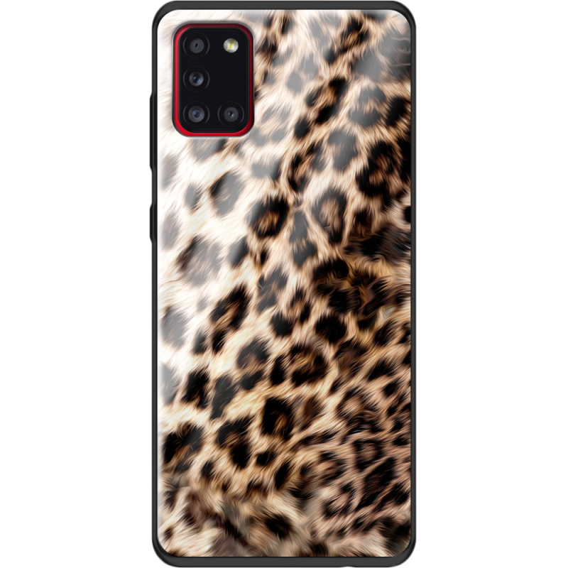 Защитный чехол BoxFace Glossy Panel Samsung Galaxy A31 Leopard Fur