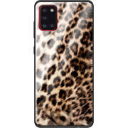 Защитный чехол BoxFace Glossy Panel Samsung Galaxy A31 Leopard Fur