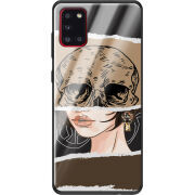 Защитный чехол BoxFace Glossy Panel Samsung Galaxy A31 Skull-Girl