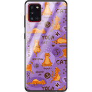 Защитный чехол BoxFace Glossy Panel Samsung Galaxy A31 Yoga Cat