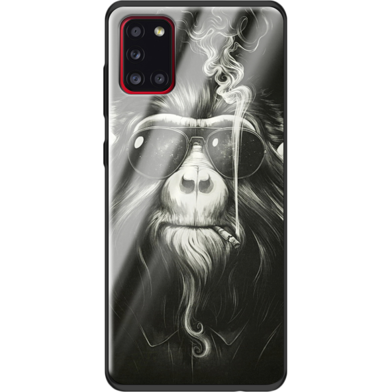 Защитный чехол BoxFace Glossy Panel Samsung Galaxy A31 Smokey Monkey