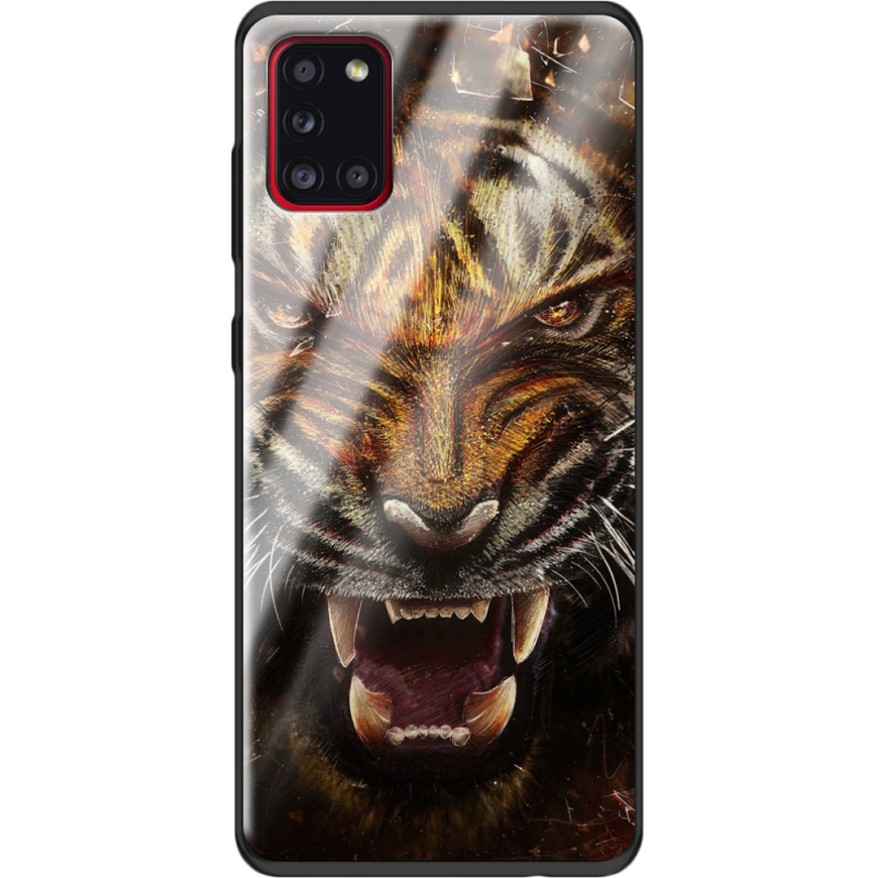 Защитный чехол BoxFace Glossy Panel Samsung Galaxy A31 Tiger