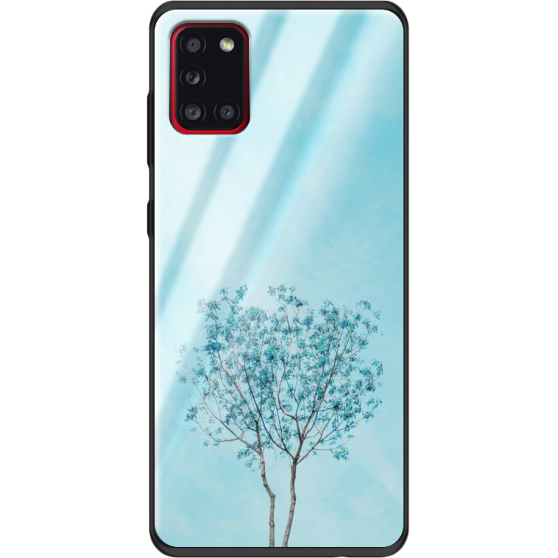 Защитный чехол BoxFace Glossy Panel Samsung Galaxy A31 Blue Tree