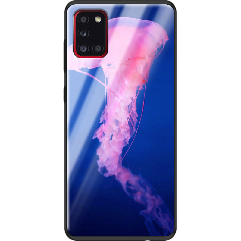 Защитный чехол BoxFace Glossy Panel Samsung Galaxy A31 Jellyfish