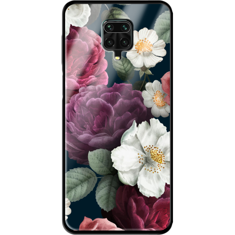 Защитный чехол BoxFace Glossy Panel Xiaomi Redmi Note 9S Peonies