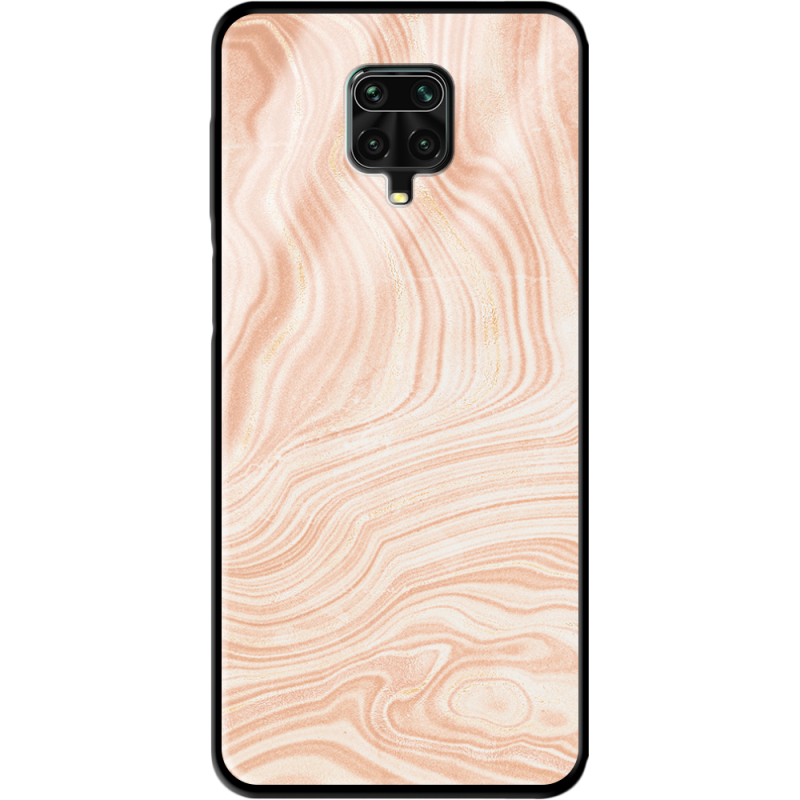 Защитный чехол BoxFace Glossy Panel Xiaomi Redmi Note 9S Delicate Marble