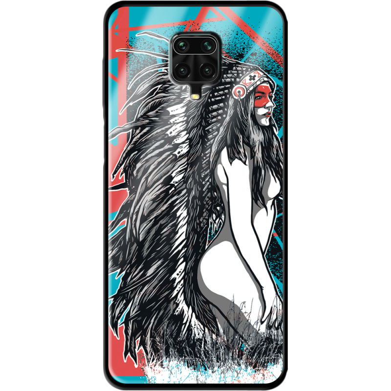 Защитный чехол BoxFace Glossy Panel Xiaomi Redmi Note 9S Indian Girl