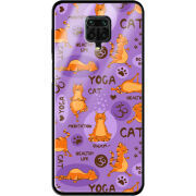 Защитный чехол BoxFace Glossy Panel Xiaomi Redmi Note 9S Yoga Cat