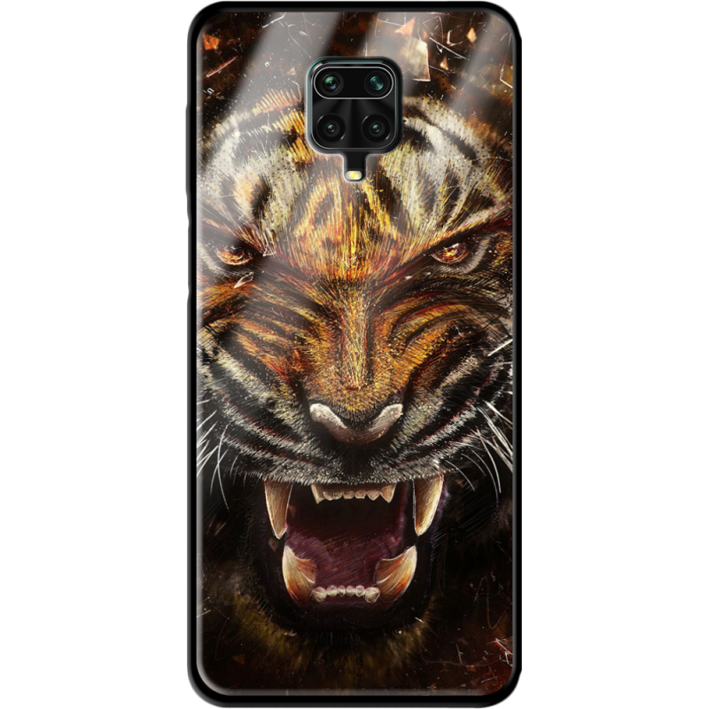 Защитный чехол BoxFace Glossy Panel Xiaomi Redmi Note 9S Tiger