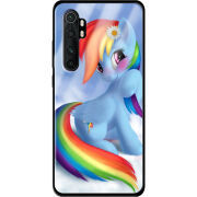 Защитный чехол BoxFace Glossy Panel Xiaomi Mi Note 10 Lite My Little Pony Rainbow Dash