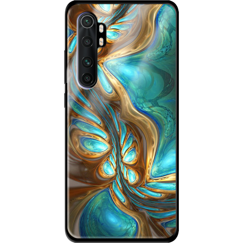 Защитный чехол BoxFace Glossy Panel Xiaomi Mi Note 10 Lite Blue Abstraction