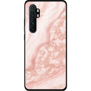 Защитный чехол BoxFace Glossy Panel Xiaomi Mi Note 10 Lite Pink Marble