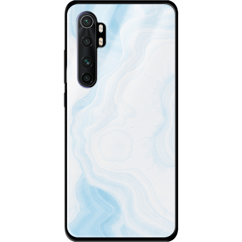 Защитный чехол BoxFace Glossy Panel Xiaomi Mi Note 10 Lite Light Marble