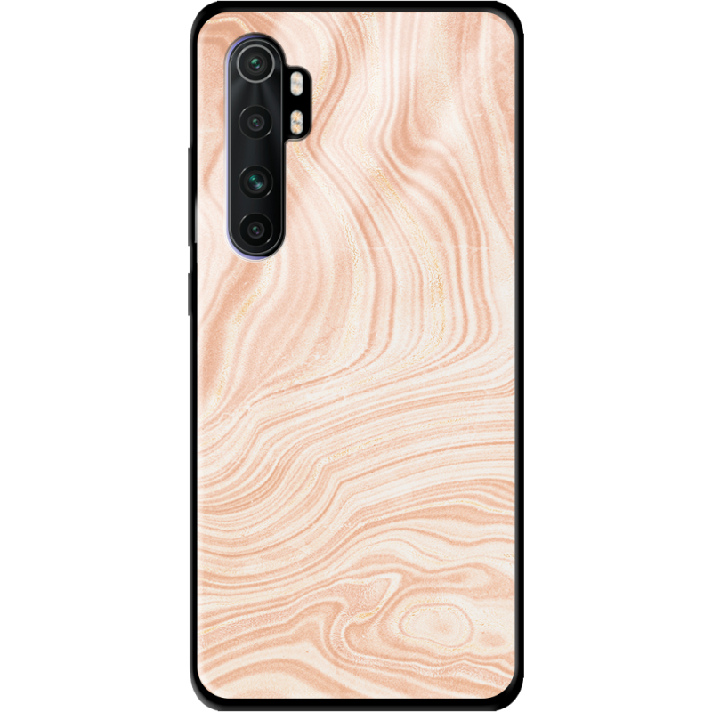 Защитный чехол BoxFace Glossy Panel Xiaomi Mi Note 10 Lite Delicate Marble