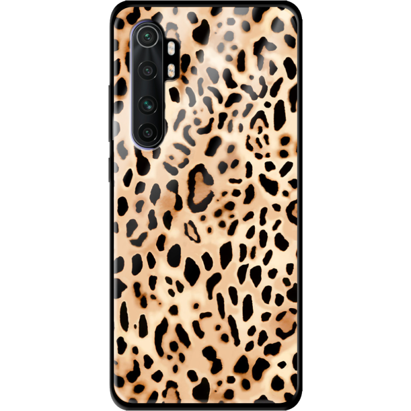 Защитный чехол BoxFace Glossy Panel Xiaomi Mi Note 10 Lite Leopard Print