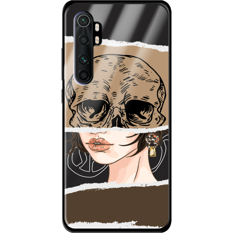 Защитный чехол BoxFace Glossy Panel Xiaomi Mi Note 10 Lite Skull-Girl