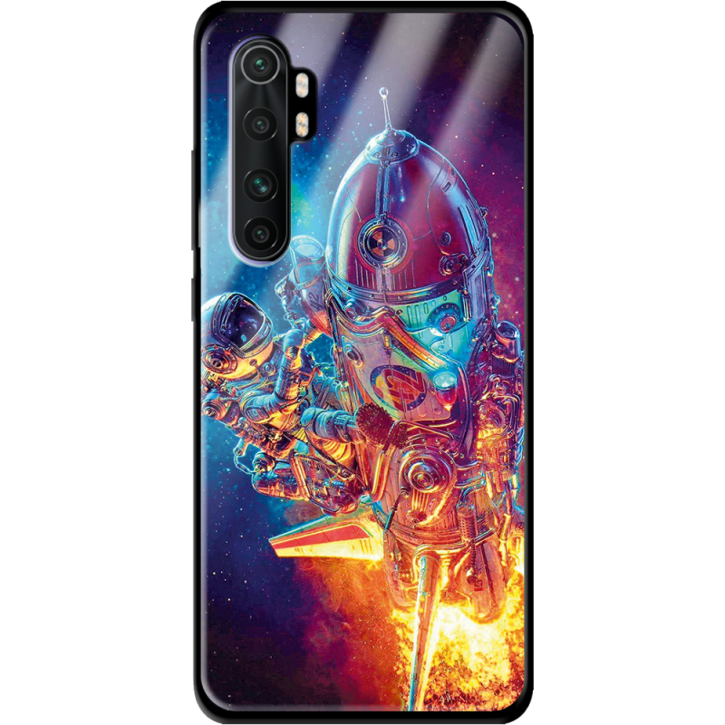 Защитный чехол BoxFace Glossy Panel Xiaomi Mi Note 10 Lite Astronaut in Space