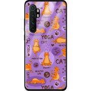 Защитный чехол BoxFace Glossy Panel Xiaomi Mi Note 10 Lite Yoga Cat