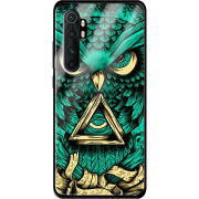 Защитный чехол BoxFace Glossy Panel Xiaomi Mi Note 10 Lite Masonic Owl