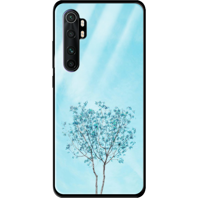 Защитный чехол BoxFace Glossy Panel Xiaomi Mi Note 10 Lite Blue Tree